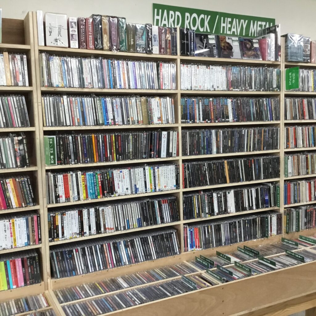 【店内のコーナー紹介】HR/HM (ハードロック・ヘヴィメタル)
