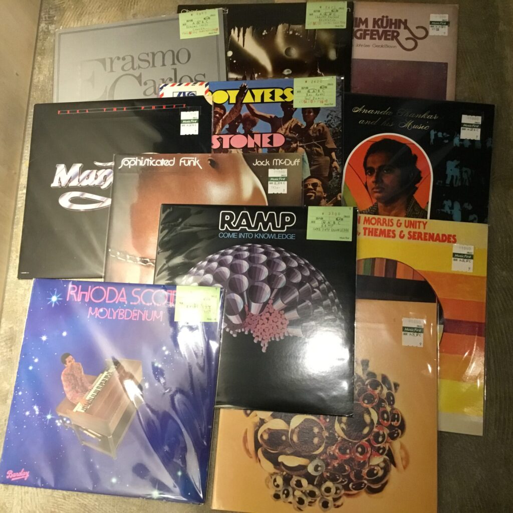 好内容のレアグルーヴのLPとシングルを追加!
