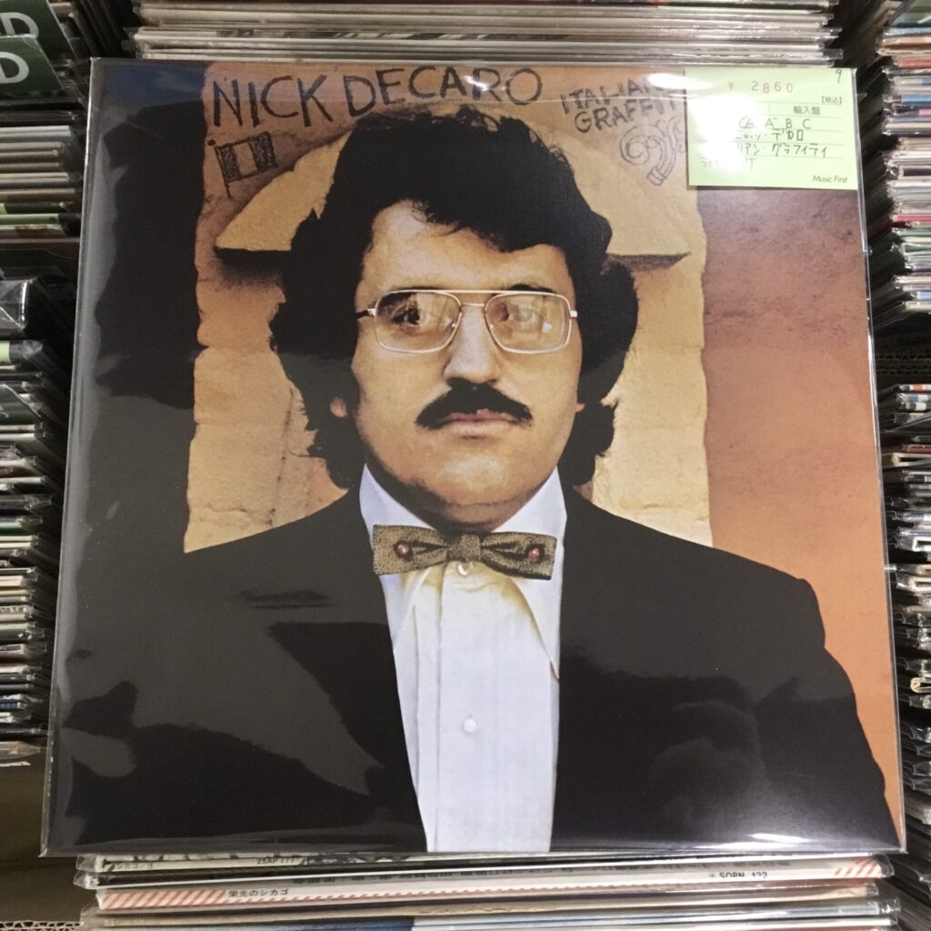 本日のオススメ! Nick DeCaro / Italian Graffiti