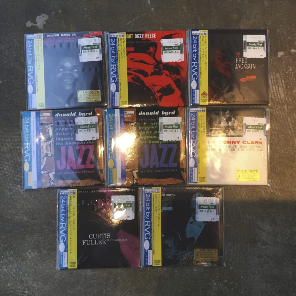 ソニー・クラーク 、ドナルド・バード 、ハンク・モブレー etc. ブルーノートの紙ジャケCD入荷