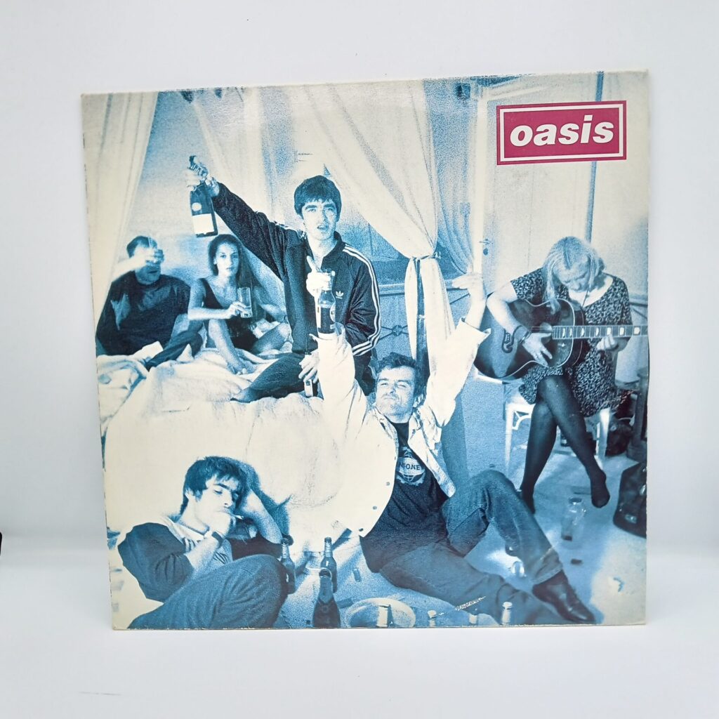 【LP】Oasis/CIGARETTES & ALCOHOL (CRE 190T) UK盤/12″/ジャケットスレ/盤にキズ