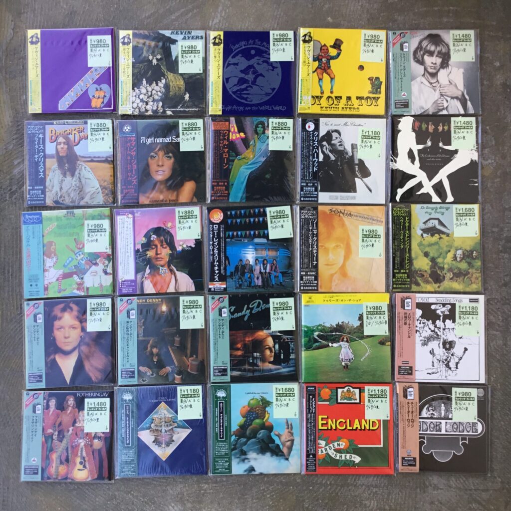 【新入荷情報】70年代フォーク・ロック＆SSW 紙ジャケ帯付CDを約25枚大放出！