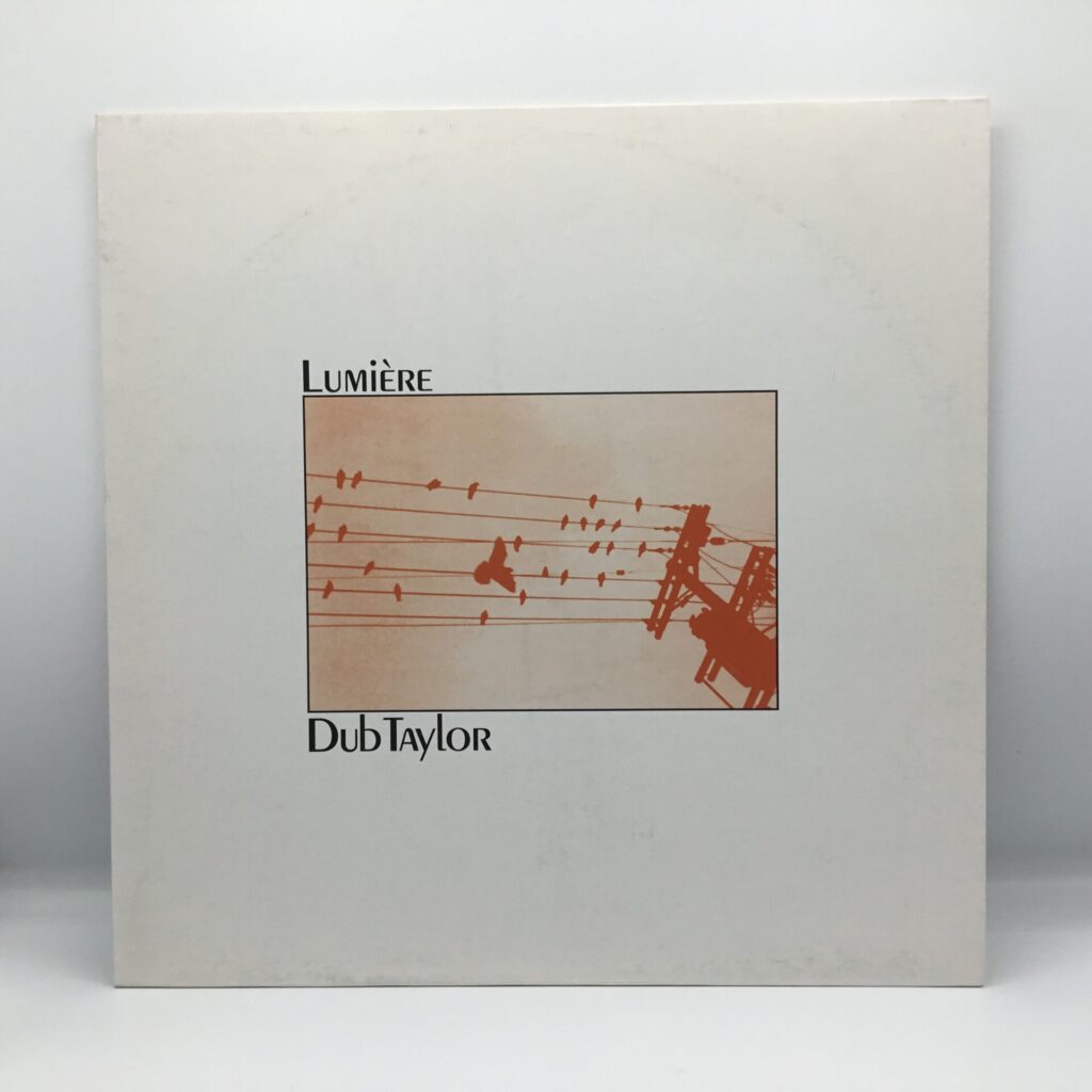 【LP】Dub Taylor /  Lumière For Synthesized & Concrète Sound (SRV327) グリーン盤（リイシュー）