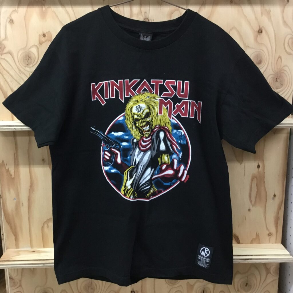 【Tシャツ】キン骨マン×アイアン・メイデン (size: M)