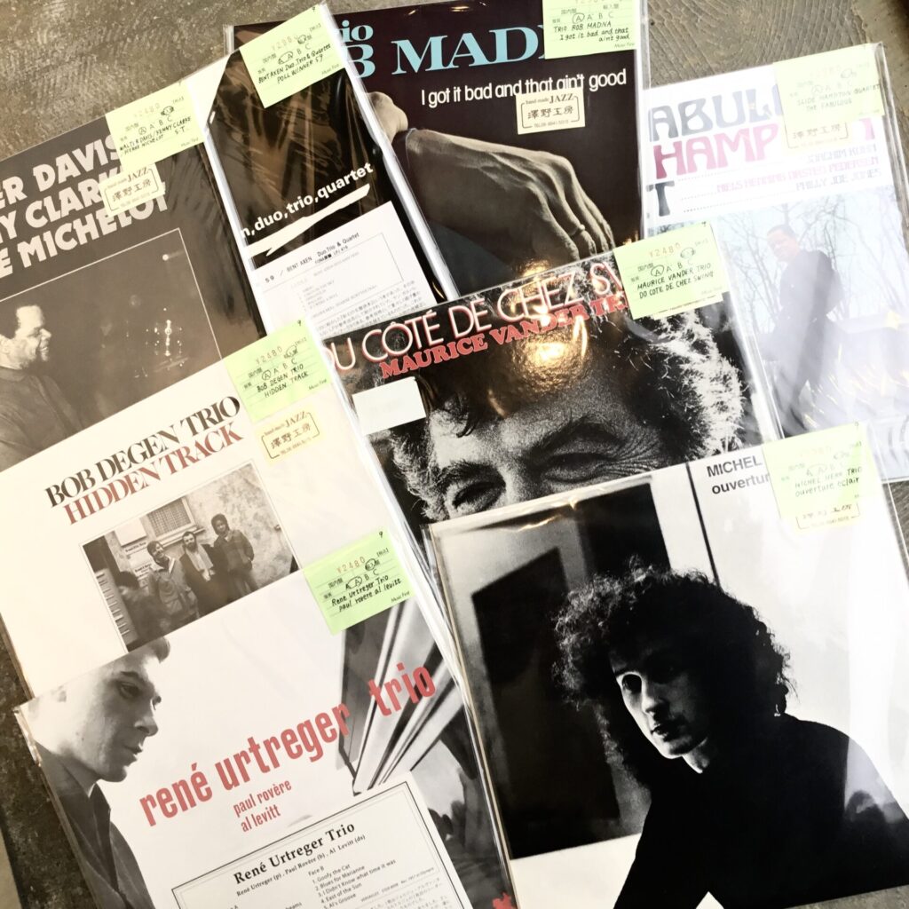 【新入荷情報】 澤野工房のレコードがひとつかみ入荷しました。