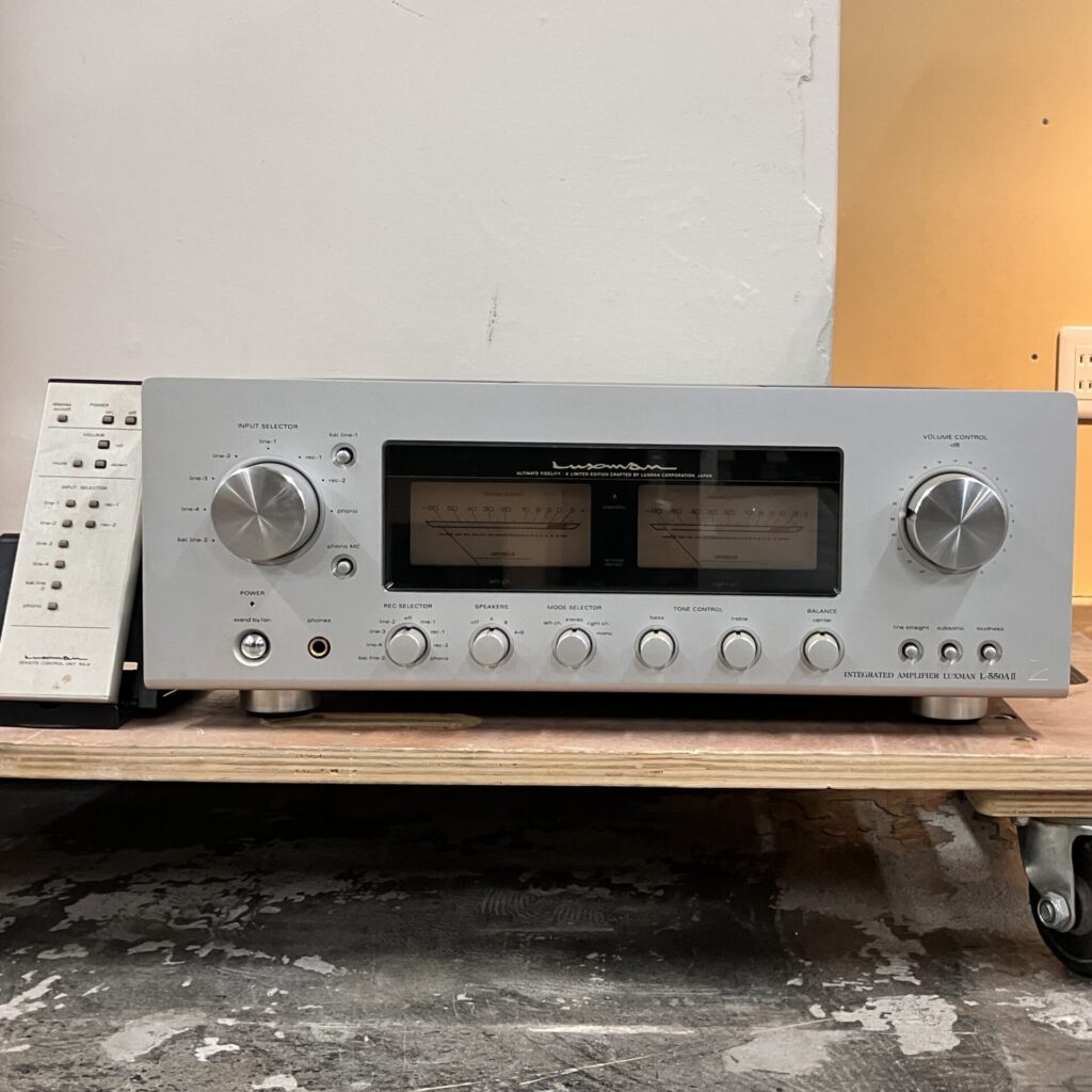 【オーディオ】LUXMAN L-550AII