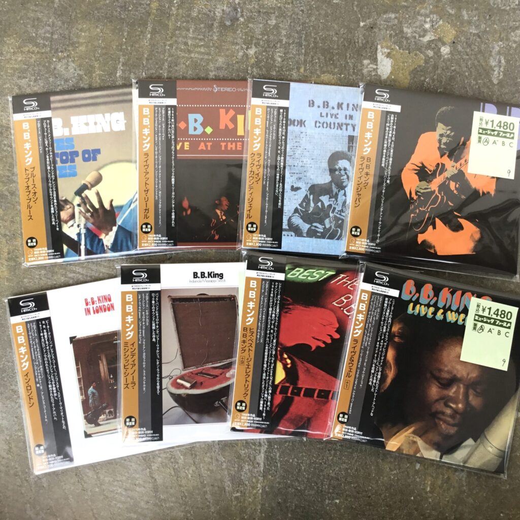 【新入荷情報】B.B.キングの紙ジャケットCDが入荷しました。