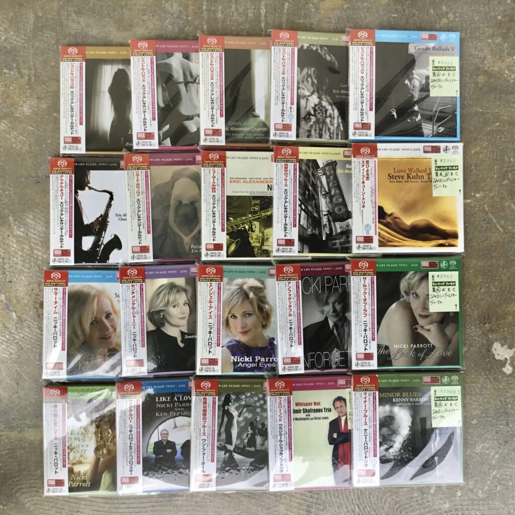 【新入荷情報】 ヴィーナス・レーベルのSACD(シングルレイヤー)がふたつかみ入荷しました。