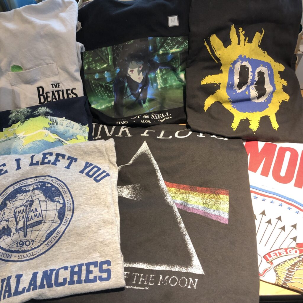 【新入荷情報】バンドTシャツがまとめて入荷いたしました!
