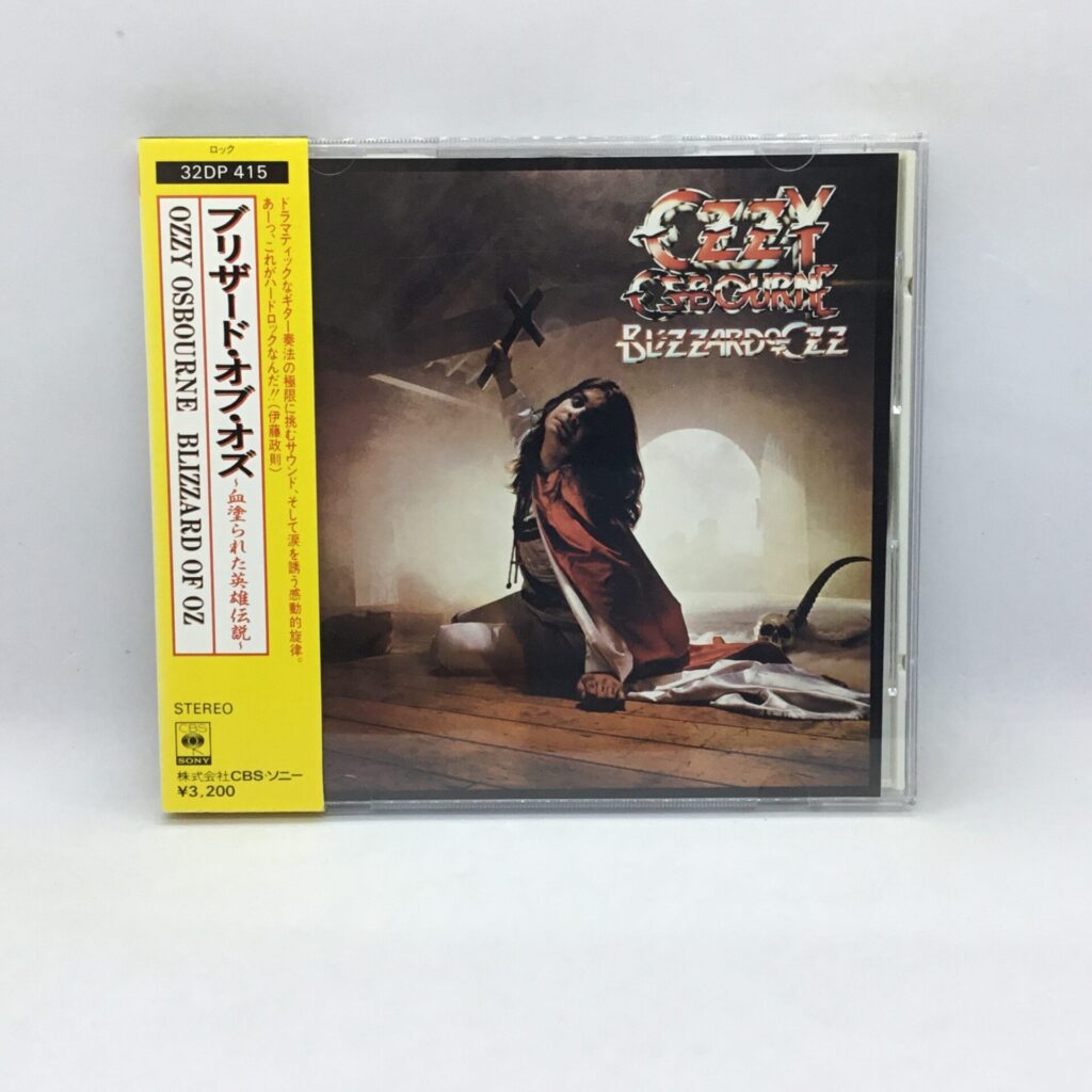 【CD】オジー・オズボーン / ブリザード・オブ・オズ～血塗られた英雄伝説～ (32DP415) 箱帯(美品)