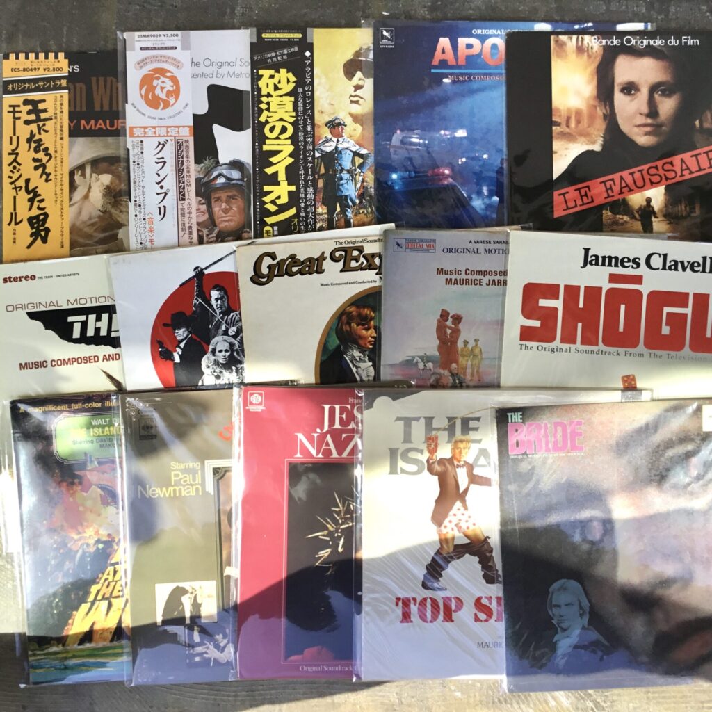 【特集コーナー新入荷】 緊急追加!モーリス・ジャールとヘンリー・マンシーニのLPを出しました。