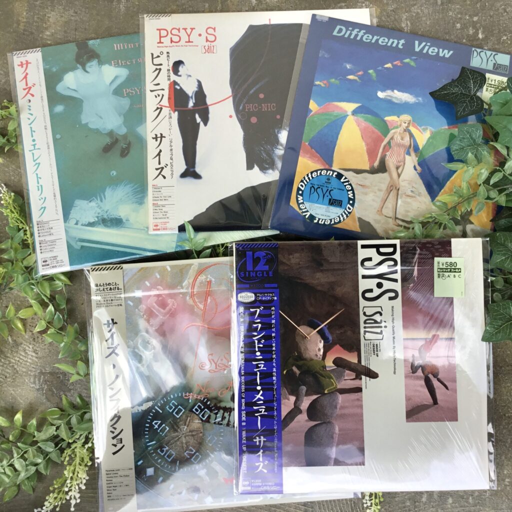 【新入荷情報】 PSY・S(サイズ)のレコードが5点入荷しました。