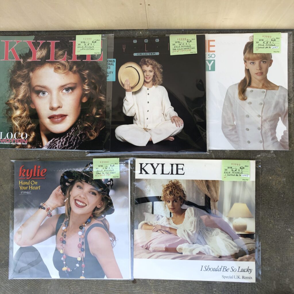 【新入荷情報】カイリー・ミノーグの12inch、LPがまとまって入荷しました!