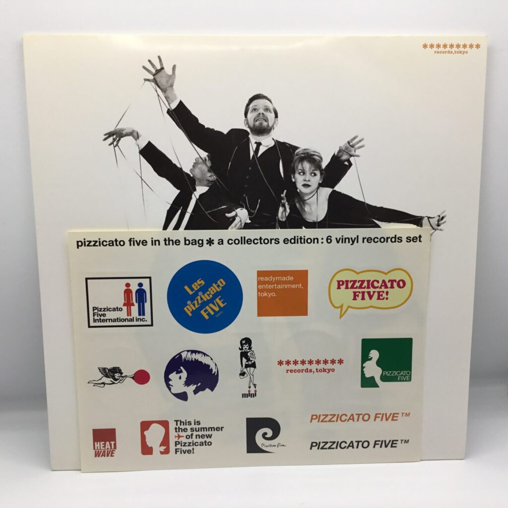 【LP】Pizzicato Five / Pizzicato Five TM (020) プロモ盤 / ステッカー付