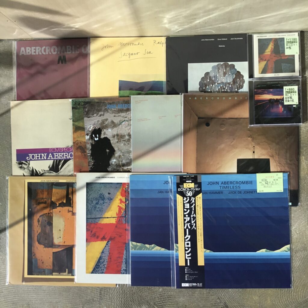 【特集コーナー新入荷】 ECM特集更新: ジョン・アバークロンビー&テリエ・リピダルを追加しました。
