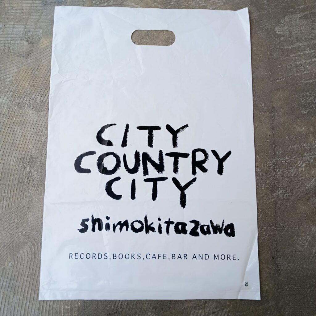 下北沢 シティ・カントリー・シティ(CITY COUNTRY CITY) 曽我部恵一氏オーナー店舗のショッパー