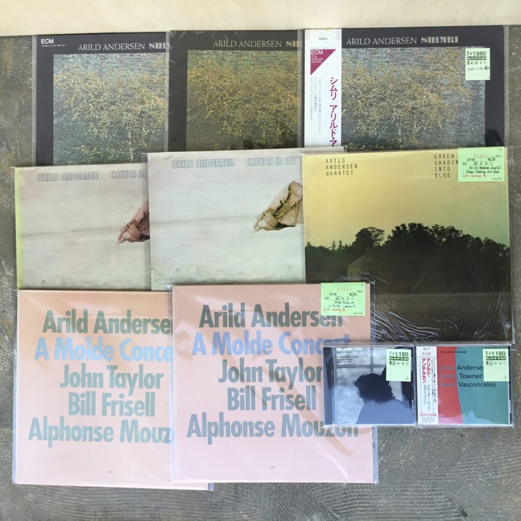 【特集コーナー新入荷】 ECM特集更新: アリルド・アンデルセンを追加しました。
