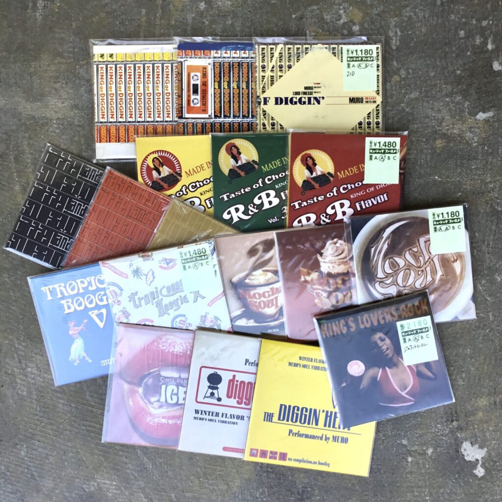 【特集コーナー新入荷】 MIX CD特集更新: MUROの手掛けたミックスを追加しました。