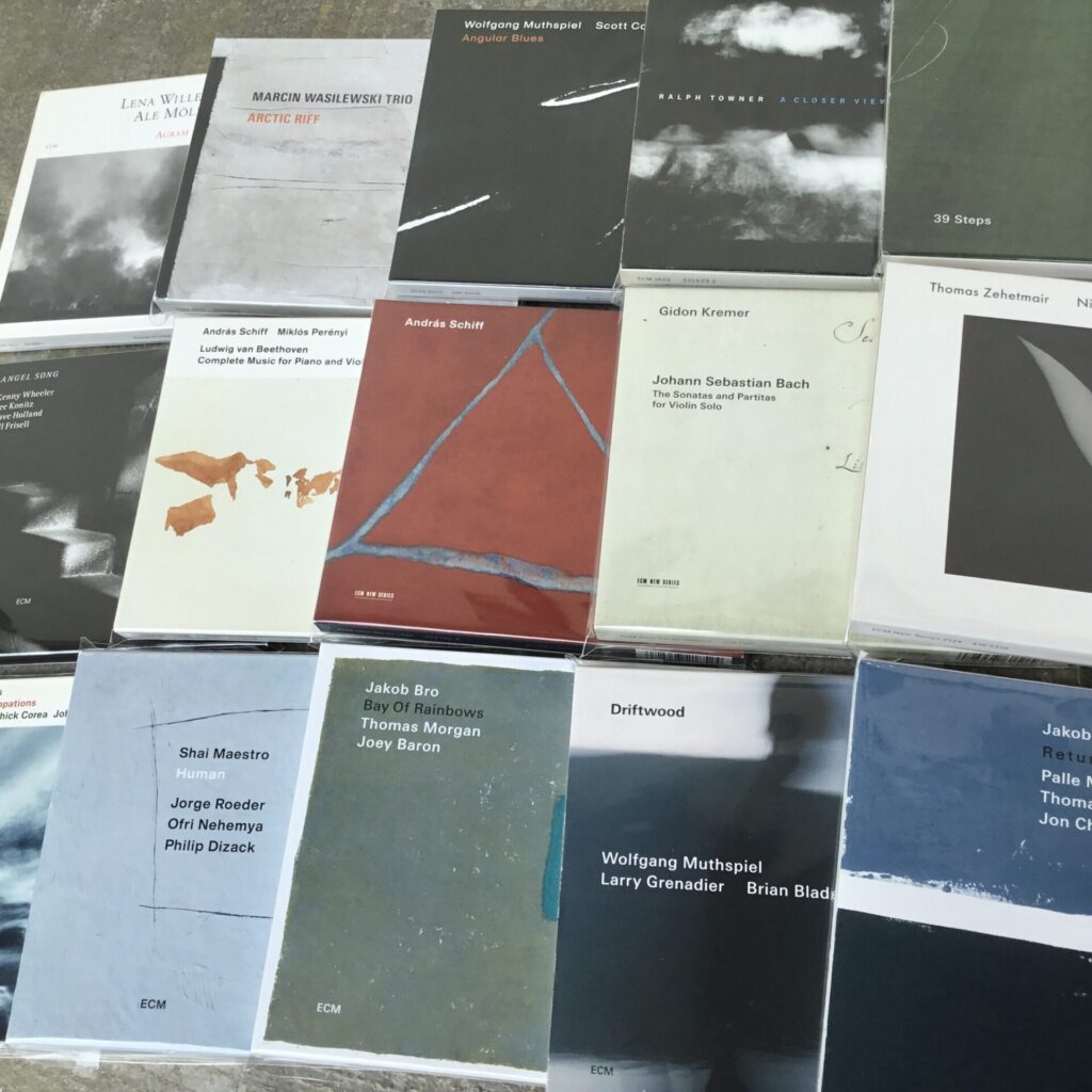 【特集コーナー新入荷】 ECM特集更新: CDを30枚ほど新規追加しました。