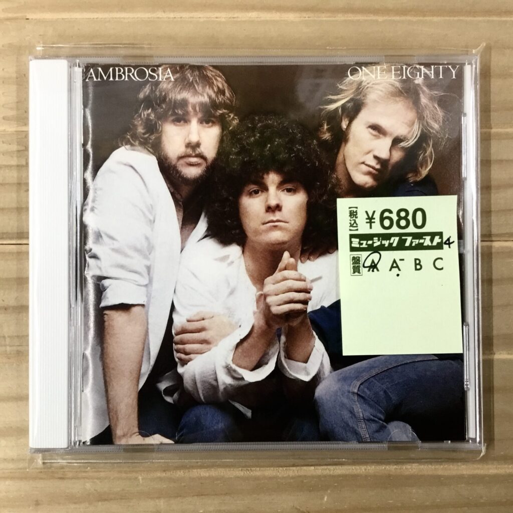 【本日のおすすめ】 Ambrosia / One Eighty (1980)