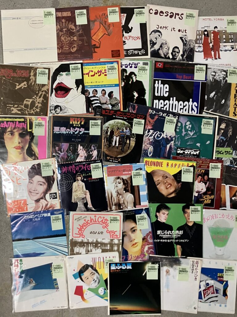 【新入荷情報】シングルレコード50点ほど追加しました。