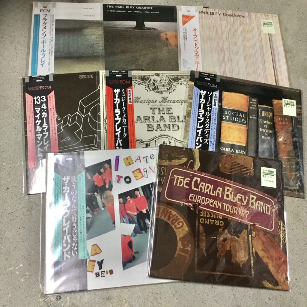 【特集コーナー新入荷】 ECM特集更新:カーラ・ブレイ&ポール・ブレイを追加しました。