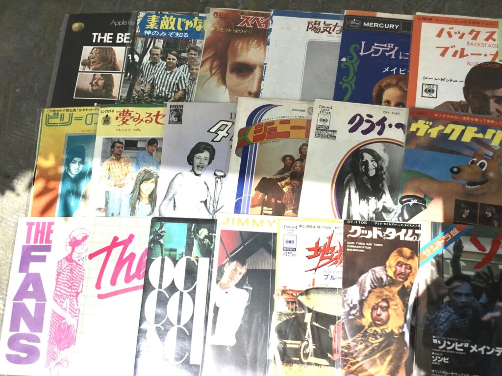 【新入荷情報】 洋楽シングルレコードをひとつかみ。オール・ミドルプライスで追加しました。