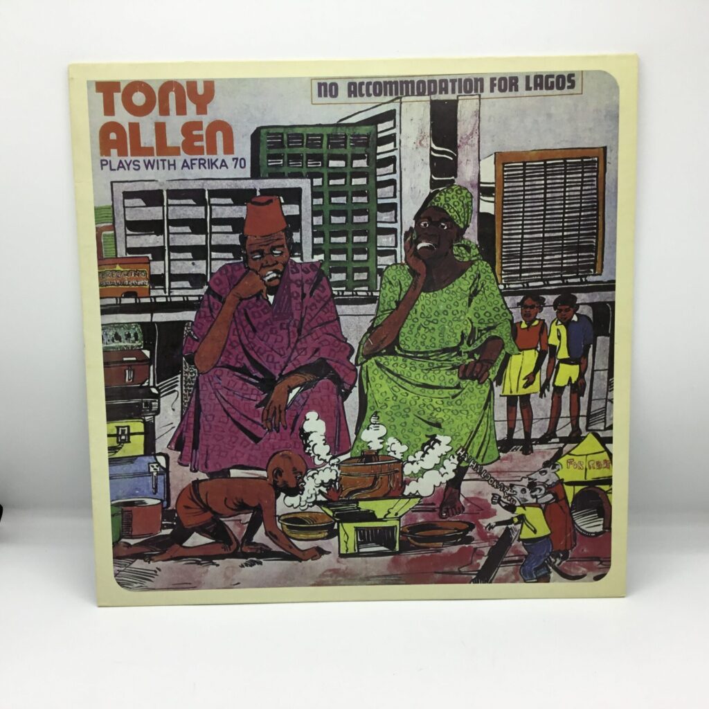 【LP】Tony Allen Plays With Afrika 70 / No Accommodation For Lagos (STRUTALP 002) UK盤/リイシュー