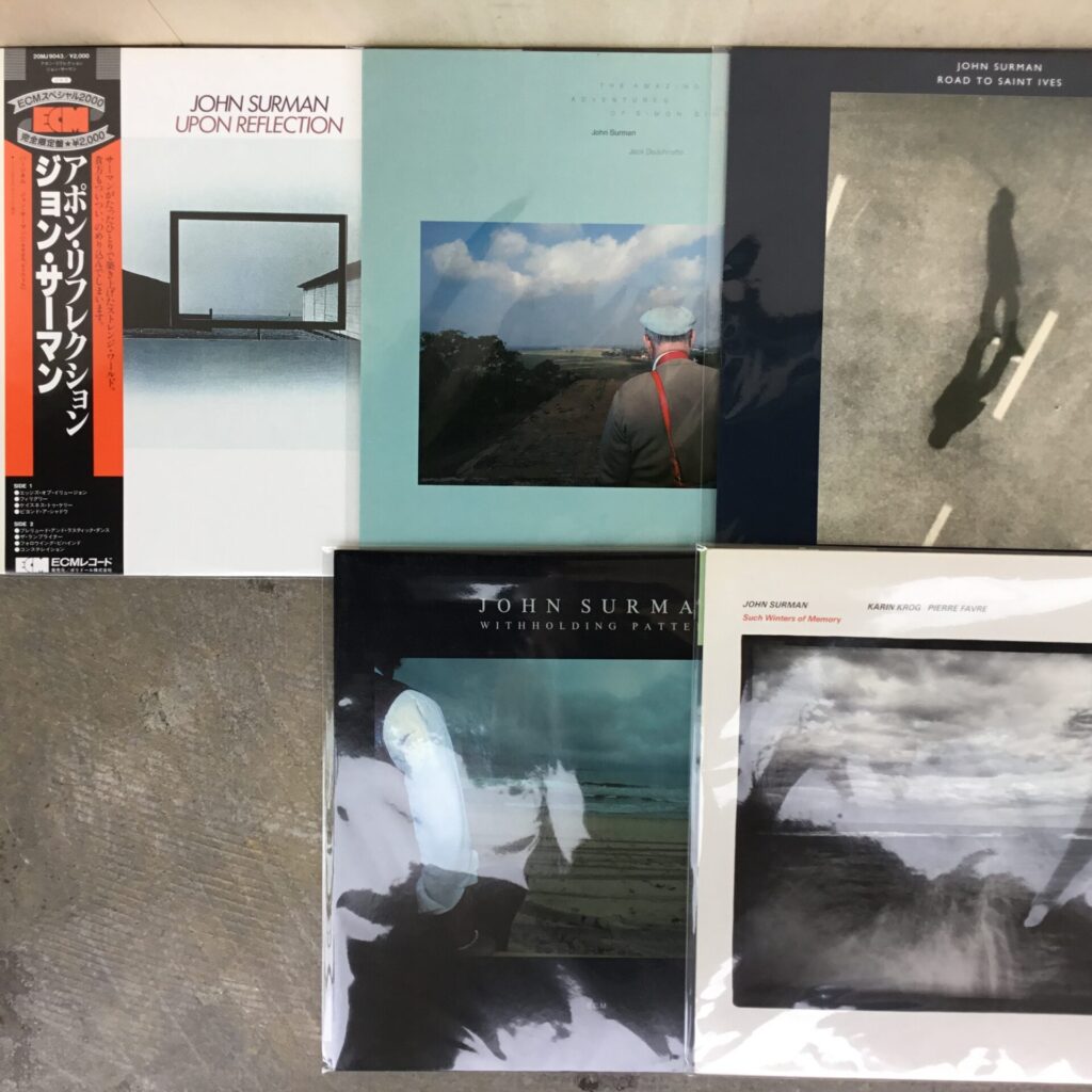 【特集コーナー新入荷】 ECM特集更新: ジョン・サーマンを追加しました。
